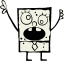 Spongebob Doodlebob Cursor Custom Cursor Browser Extension