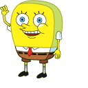 Increasingly Buff Spongebob Cursor Custom Cursor Browser Extension