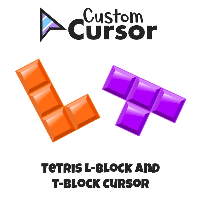 Tetris L Block And T Block Cursor Custom Cursor