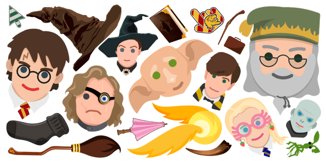 Harry Potter cursor collection