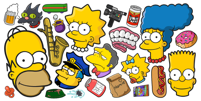 Los Simpson cursor collection