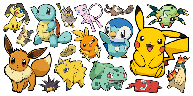 Pokémon cursor collection