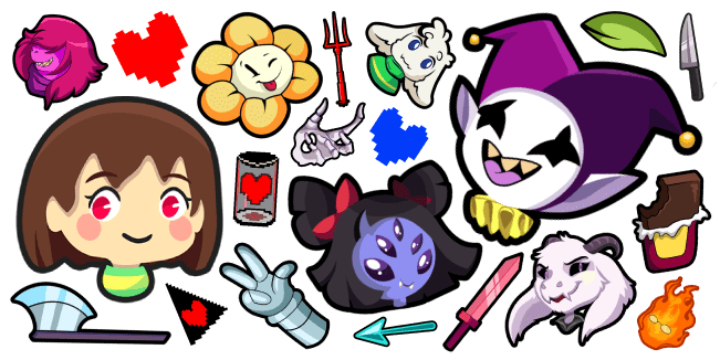 Undertale And Deltarune Cursor Collection Custom Cursor