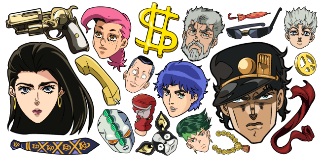 Las Extrañas Aventuras de Jojo cursor collection