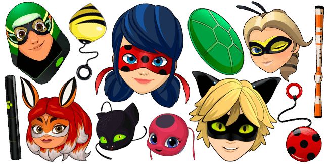 Коллекция курсоров Miraculous: Леди Баг и Супер-Кот - Custom Cursor