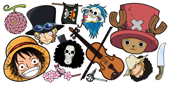 Download The Straw Hat Pirates Crew, Roblox - Straw Hat Pirates Logo Png  PNG Image with No Background 