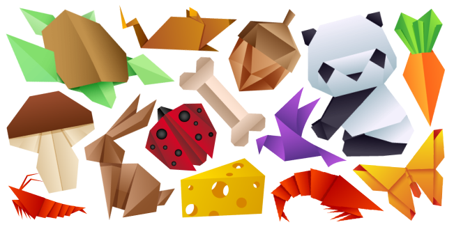 Custom Origami Cursor Pack Gami (link in comments) : r/Windows_Redesign