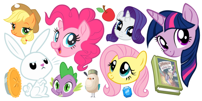 Download My Little Pony The Movie - A Group Of Pony Characters