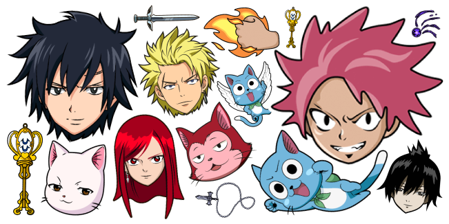 Fairy Tail cursor collection