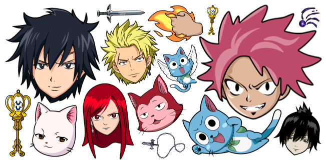 Коллекция курсоров Fairy Tail - Custom Cursor