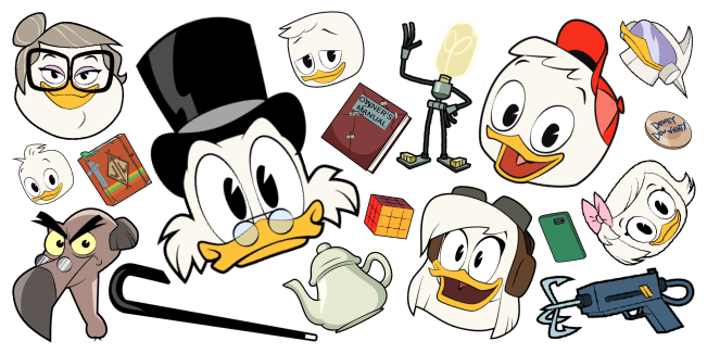 Коллекция курсоров DuckTales - Custom Cursor