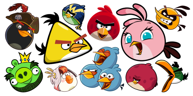 angry birds all birds