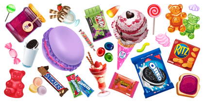 Коллекция курсоров Sweets and Candy