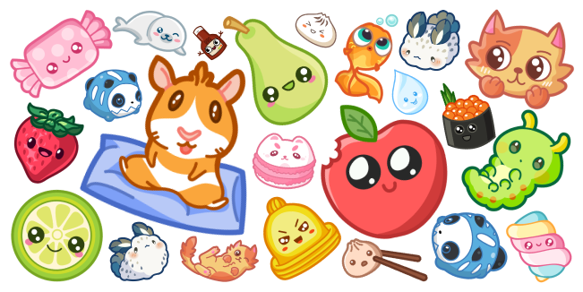 Kawaii Cursor Collection - Custom Cursor