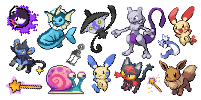 Pixel Art cursor collection