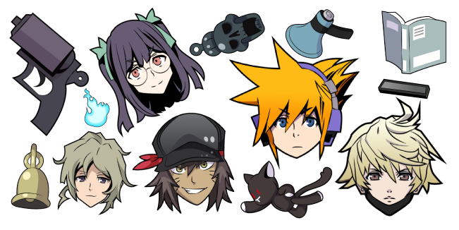 Коллекция курсоров The World Ends with You - Custom Cursor