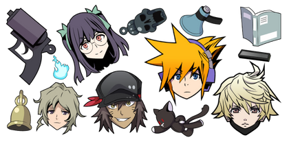 Коллекция курсоров The World Ends with You