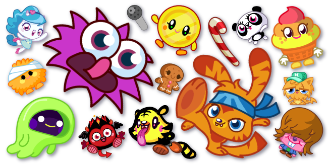 Коллекция курсоров Moshi Monsters - Custom Cursor