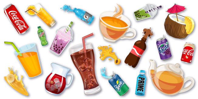 Bebidas cursor collection