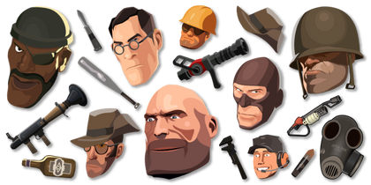 Коллекция курсоров Team Fortress 2