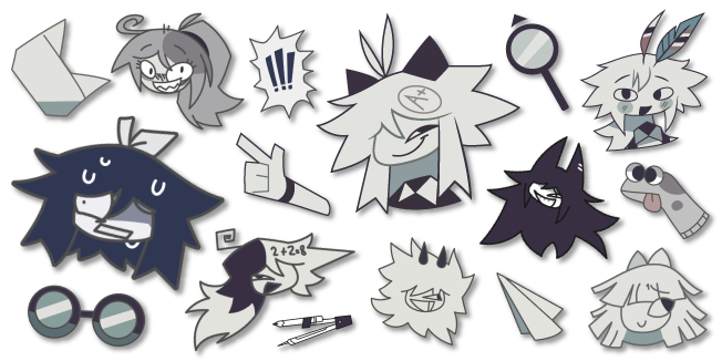 Fundamental Paper Education cursor collection