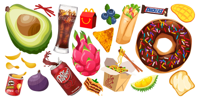 Food & Drinks cursor collection