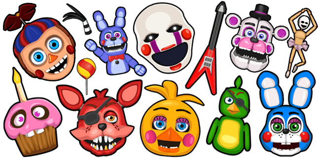 Коллекция курсоров Five Nights at Freddy’s - Custom Cursor