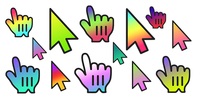 150 Gradient Cursor Collection  Custom Cursor ideas in 2023