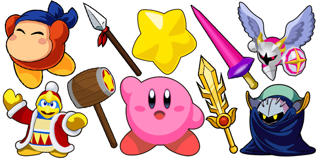 Коллекция курсоров Kirby