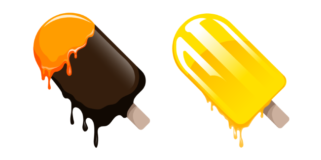 Chocolate and Fruit Popsicles Cursor