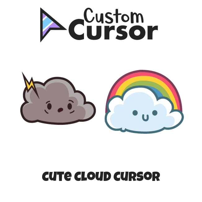 Clouds Cursor - Custom Cursor for Chrome - Sweezy Custom Cursors