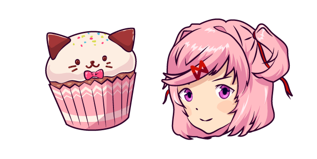 Doki Doki Literature Club Natsuki Cursor