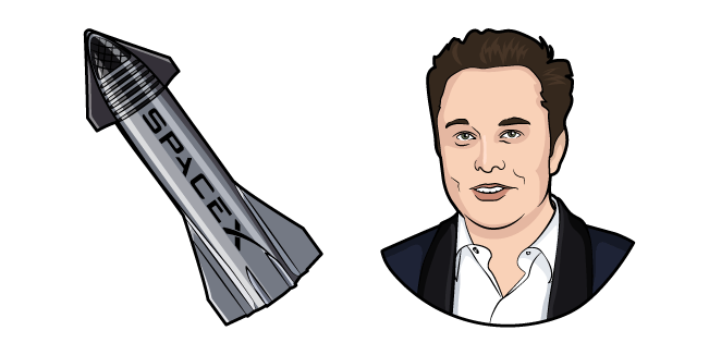 Elon Musk курсор