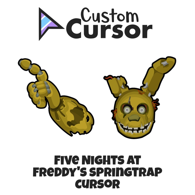FNaF Fredbear Cursor - Sweezy Custom Cursors