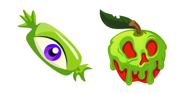 Halloween Eye Candy and Poison Apple Cursor