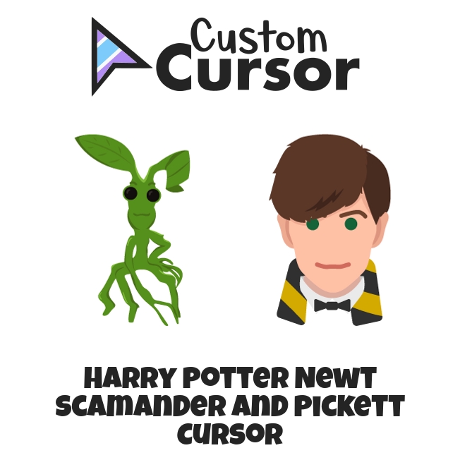 Harry Potter Newt Scamander and Pickett cursor Custom Cursor
