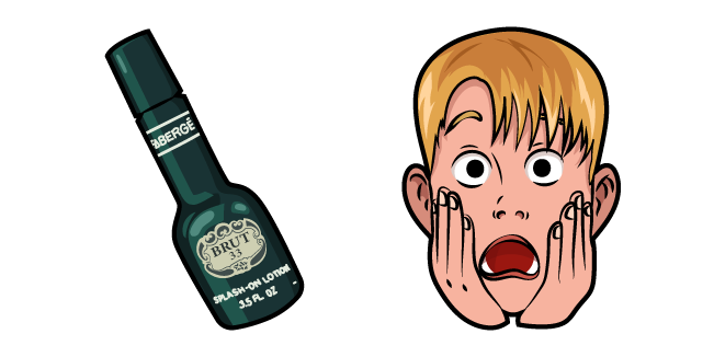 Home Alone Kevin and Aftershave Lotion курсор