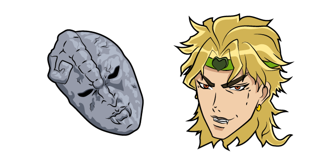 JoJo's Bizarre Adventure Dio Brando and Stone Mask cursor – Custom Cursor