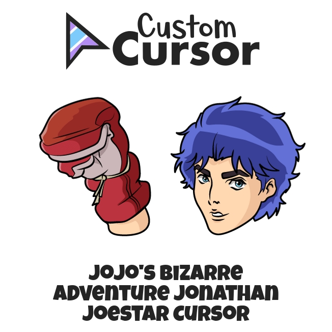 Jojos Bizarre Adventure Jonathan Joestar курсор пак Custom Cursor 