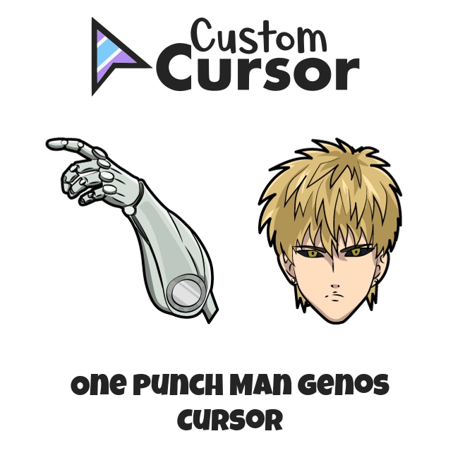 One-Punch Man Anime Cursor with Saitama - Sweezy Custom Cursors