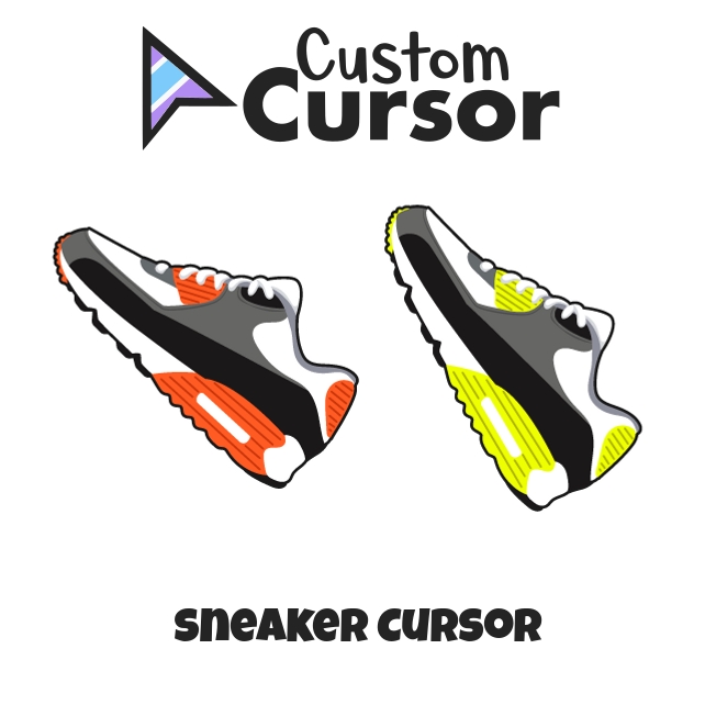 Tener cuidado imagen Unidad Sneaker cursor – Custom Cursor