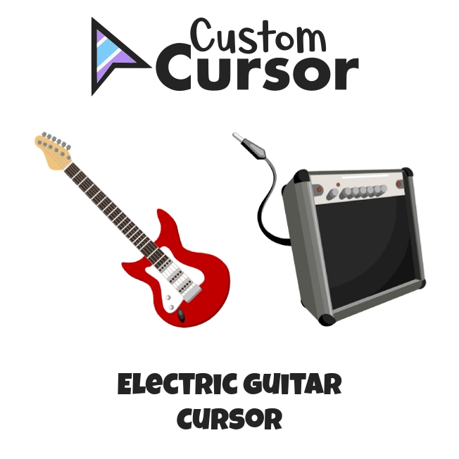 Electric Guitar cursor – Custom Cursor