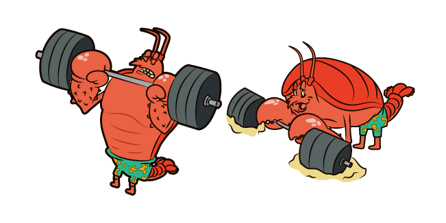 SpongeBob Larry the Lobster Observe Meme курсор