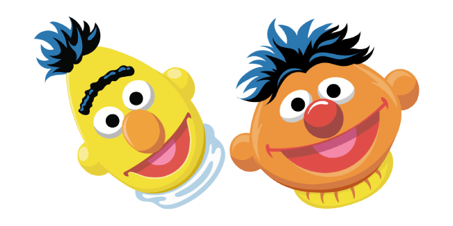 Sesame Street Bert and Ernie cursor – Custom Cursor