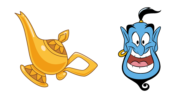 Aladdin Lamp and Genie Curseur – Custom Cursor