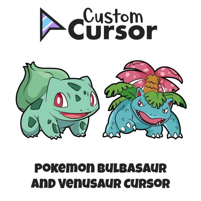 Pokémon X and Y Bulbasaur Venusaur Embroidery, shiny bulbasaur