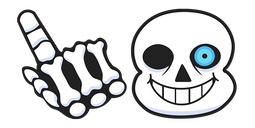 Games Custom Cursor For Chrome - undertale sans cursor