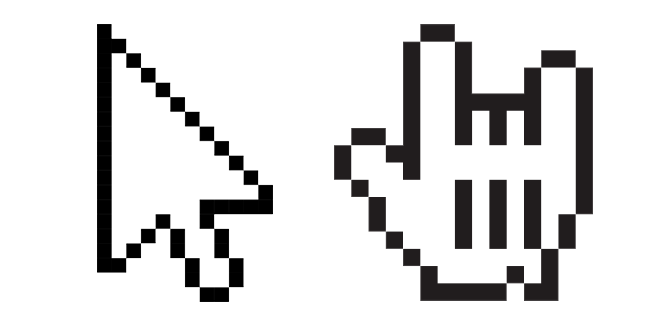 Rock Hand Cursor