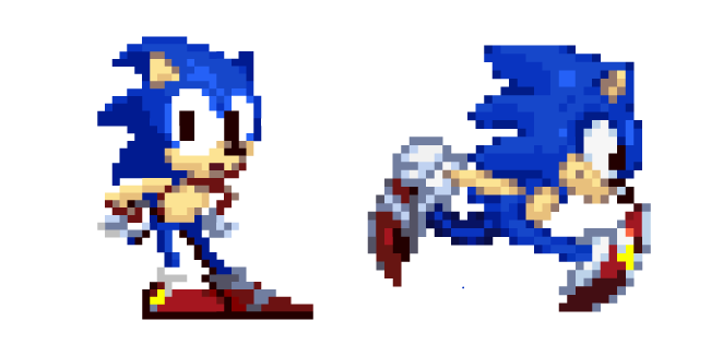 Custom Cursor Darkspine Sonic from Sonic the Hedgehog