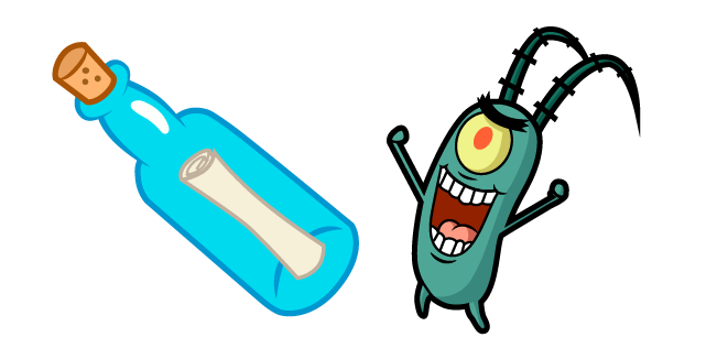 SpongeBob Plankton and Secret Formula Cursor